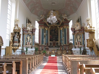 Altarraum Gymnasialkirche © Tourist Information Meppen (TIM) e. V.